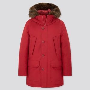 Uniqlo Ultra Warm Down Hooded Coat - Size XS